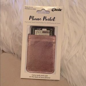 Phone Pocket Card Holder